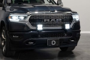 Ram 1500 LED Pod Light Kit - Diode Dynamics - SS5 Bumper - Sport Yellow - `19-`24 Ram 1500 LED Pod Light Kit - Diode Dynamics - SS5 Bumper - Sport Yellow - `19-`24